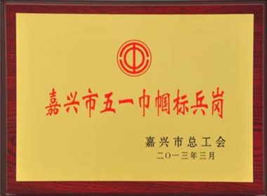 2013嘉兴市五一巾帼标兵岗